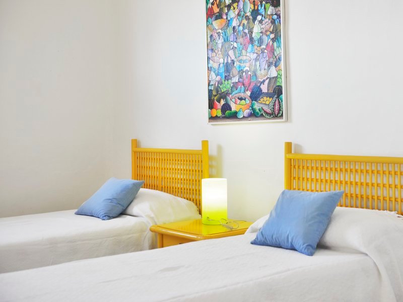 Einliegerappartment mit Schlafzimmer 2 mit 2 Einzelbetten und Bad Einliegerappartment mit Schlafzimmer 2 mit 2 Einzelbetten und Bad