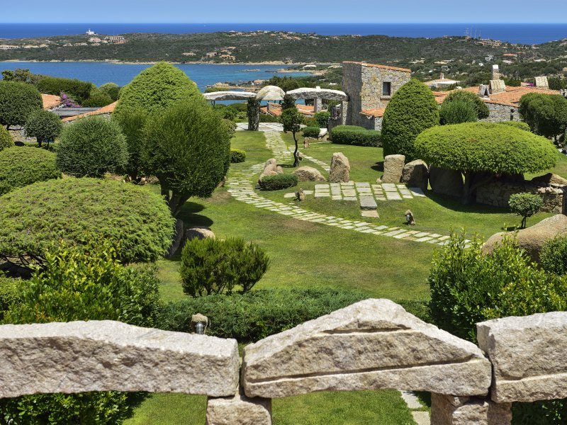 Blick vom Villaggio auf das Meer Blick vom Villaggio auf das Meer