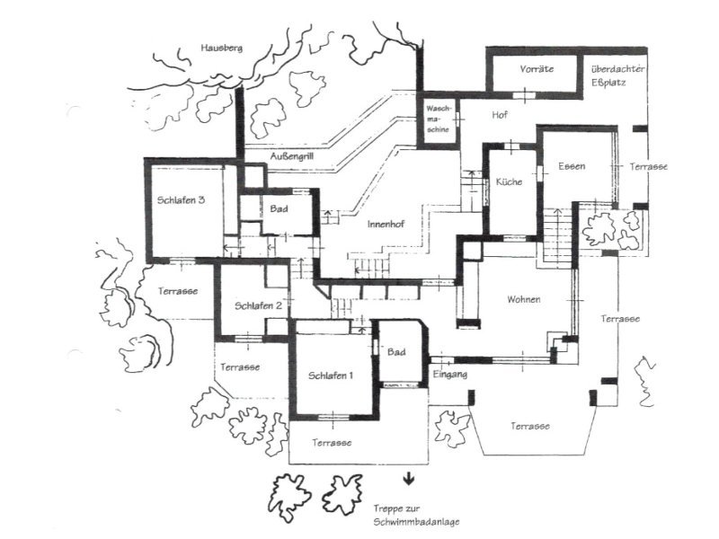 Grundriss Villa Lu Nidu Grundriss Villa Lu Nidu