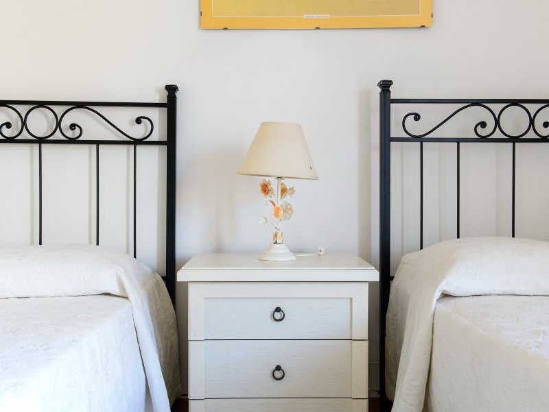 Schlafzimmer 2 mit Einzelbetten Schlafzimmer 2 mit Einzelbetten