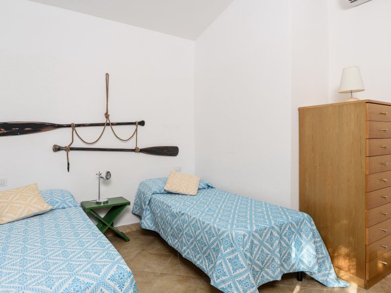 Schlafzimmer 2 mit zwei Einzelbetten und Kommode, Casa Laguna Schlafzimmer 2 mit zwei Einzelbetten und Kommode, Casa Laguna