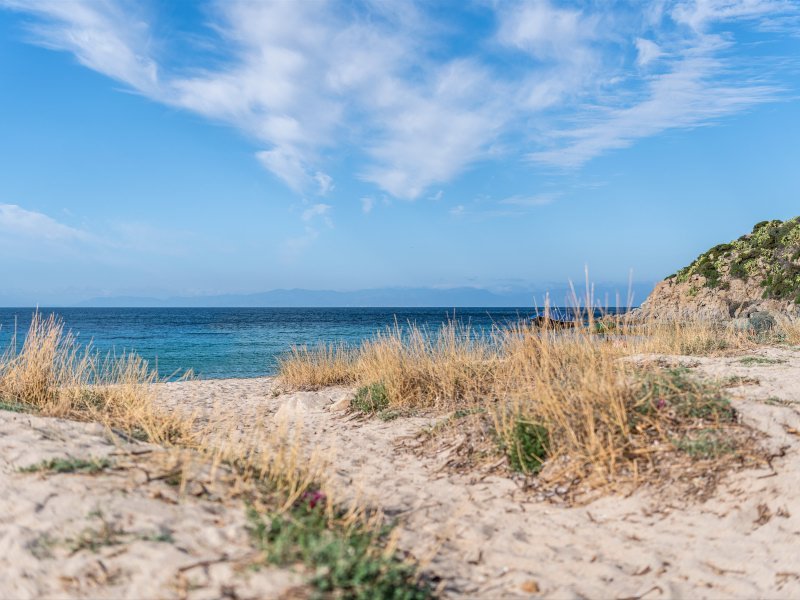 Strand Kal e Moru, Torre delle Stelle, 2 km Luftlinie Strand Kal e Moru, Torre delle Stelle, 2 km Luftlinie