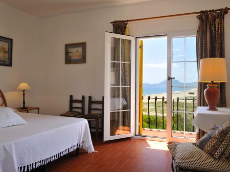 Schlafzimmer 1 mit Doppelbett