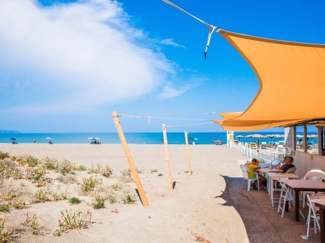 Tabu Club am Strand - idealer Treffpunkt am Strand für einen Drink