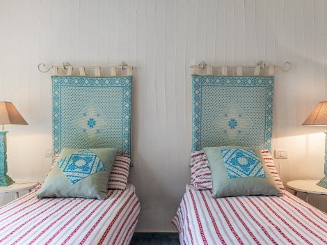 Schlafzimmer 3 mit 2 Einzelbetten